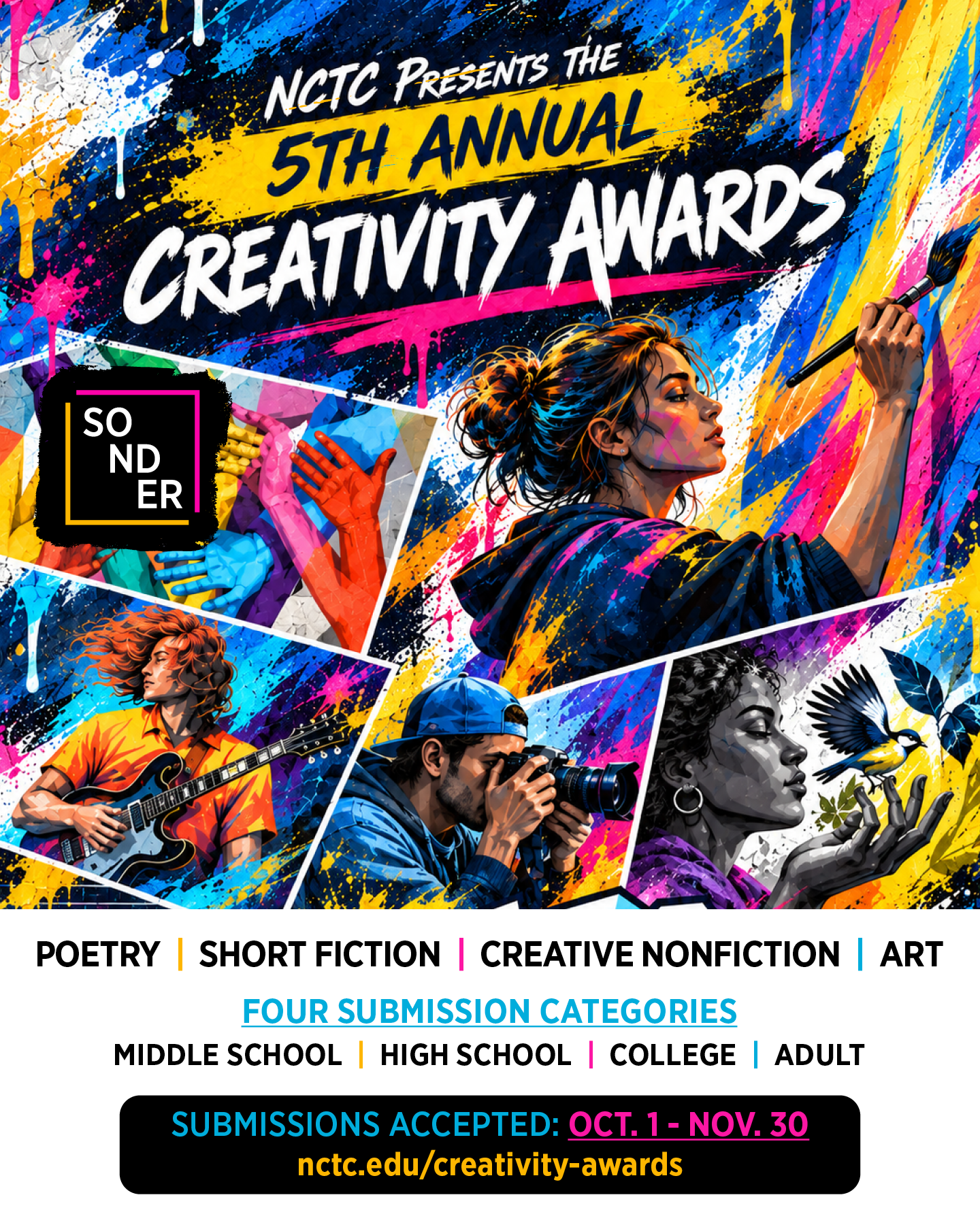 Creativity Awards Social Flyer